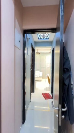 Building Lobby in 3 BHK Apartment at Sheth Zuri, Laxmi Nagar – for Rent