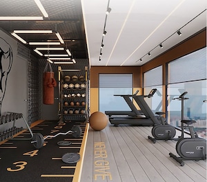 Gym in 3 BHK Apartment at Dunlop – for Sale