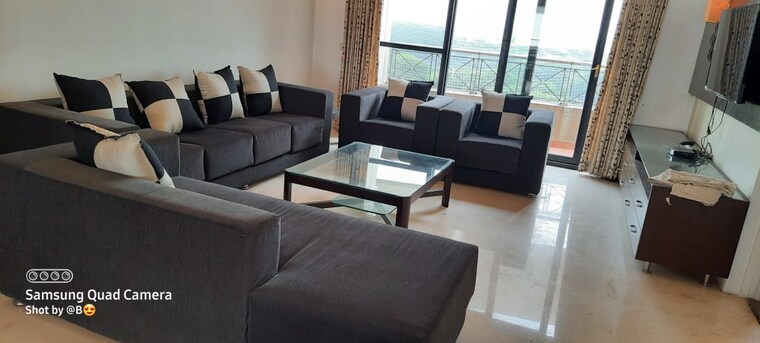 Living Room, godrej-sherwood 4 Bedroom 2500 Sq.Ft. Apartment In Shivajinagar Pune 10578332