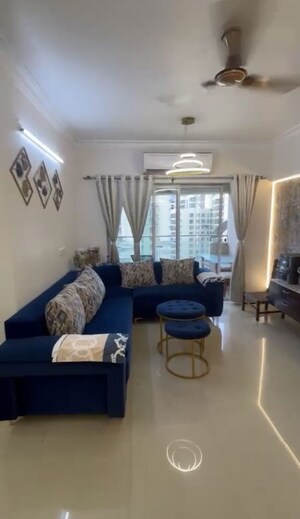 Living Room in 3 BHK Apartment at Nahar Iris Ivy, Andheri East – for Rent