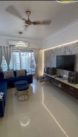 Living Room in 3 BHK Apartment at Nahar Iris Ivy, Andheri East – for Rent