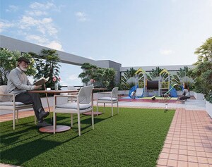 Balcony in 3 BHK Apartment at Dunlop – for Sale