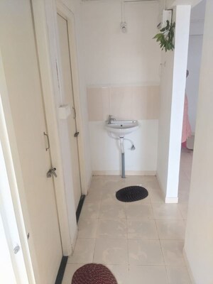 Bathroom in 1 BHK Apartment at Duville Riverdale, Kharadi – for Rent