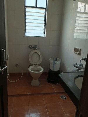 Bathroom in 2 BHK Apartment at Aundh – for Rent