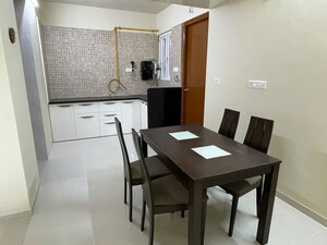 Dining area in 2 BHK Apartment at Pacifica Reflections, Near Nirma University On Sg Highway – for Rent