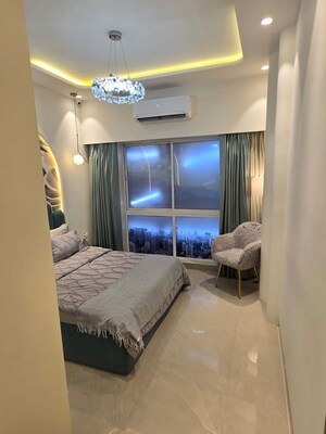 Living Room in 3 BHK Apartment at Transcon Triumph Tower 2, Andheri West – for Sale