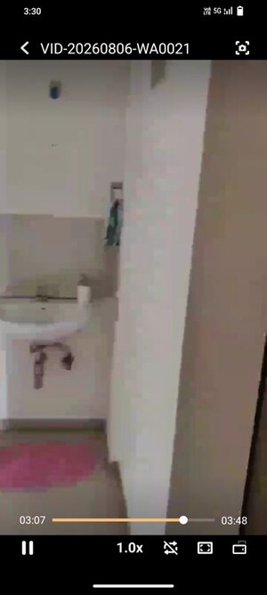 Bathroom in 1 BHK Apartment at Sancheti Belcastel, Mundhwa – for Rent