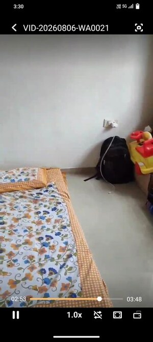 Living Room in 1 BHK Apartment at Sancheti Belcastel, Mundhwa – for Rent