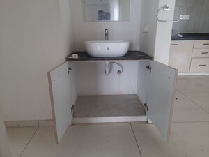 Bathroom in 3 BHK Apartment at Goyal Riviera Springs, Shela – for Sale
