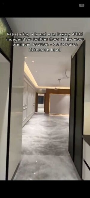 Building Lobby in 3 BHK Builder Floor at Sector 45 – for Sale