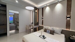 Bedroom in 2 BHK Apartment at Dosti 604, Wagle Industrial Estate – for Sale