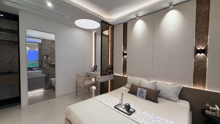 Bedroom, dosti-604 2 Bedroom 710 Sq.Ft. Apartment In Wagle Industrial Estate Thane 10578464