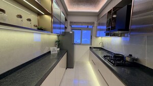 Kitchen in 2 BHK Apartment at Dosti 604, Wagle Industrial Estate – for Sale