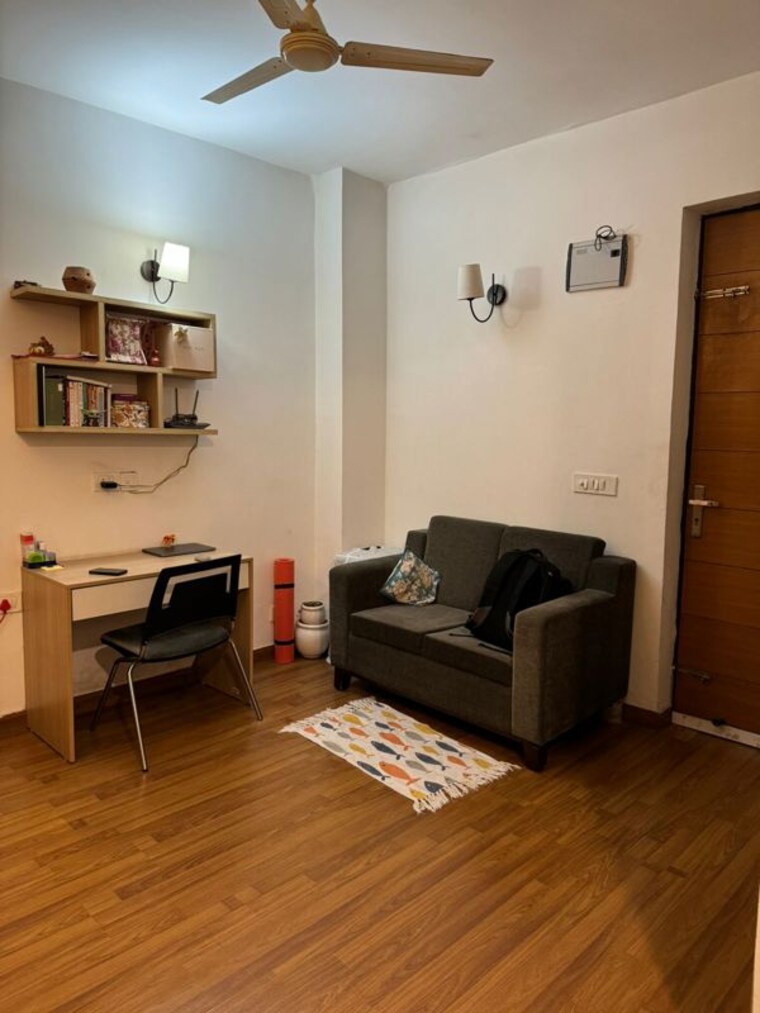 Living Room, nimbus-the-golden-palm Studio 506 Sq.Ft. Apartment In Sector 168 Noida 10578451