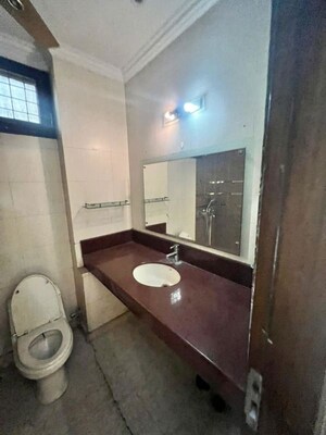 Bathroom in 3 BHK Builder Floor at Naraina – for Rent