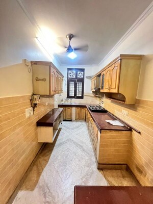 Kitchen in 3 BHK Builder Floor at Naraina – for Rent