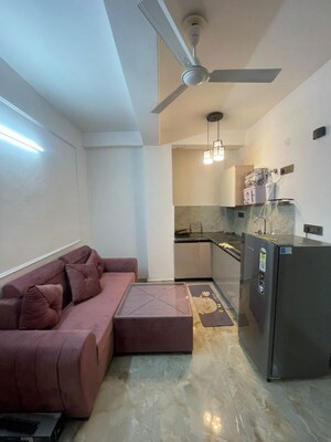 Living Room in 2 BHK Apartment at Saket – for Rent