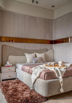 Bedroom in 3 BHK Apartment at Swati Parkside, Shela – for Sale