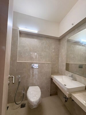 Bathroom in 2.5 BHK Apartment at L & T Rejuve 360 Tower A, Mulund West – for Rent