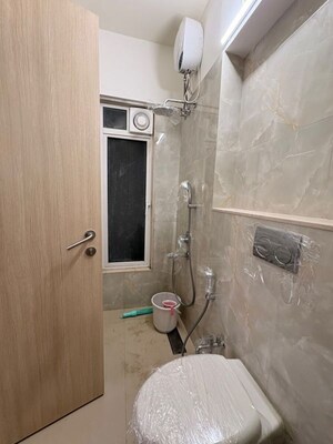 Bathroom in 2.5 BHK Apartment at L & T Rejuve 360 Tower A, Mulund West – for Rent