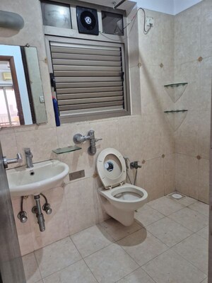 Bathroom in 2 BHK Apartment at Marathon Nextzen Era, Lower Parel – for Rent