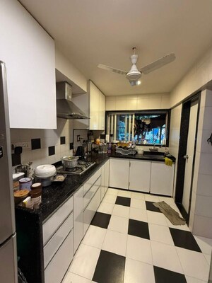 Kitchen in 2 BHK Apartment at Bandra West – for Rent