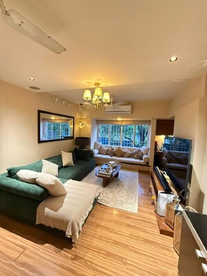 Living Room in 2 BHK Apartment at Bandra West – for Rent