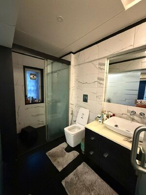 Bathroom in 2 BHK Apartment at Bandra West – for Rent