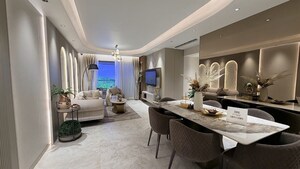 Dining Room in 3 BHK Apartment at Dosti 604, Wagle Industrial Estate – for Sale