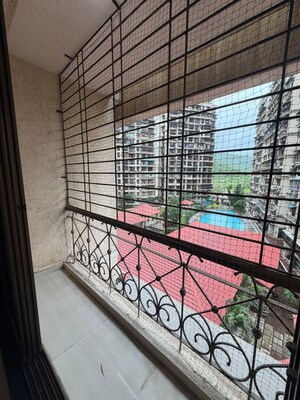Balcony in  Apartment at Nisarg Hyde Park, Kharghar – for Rent