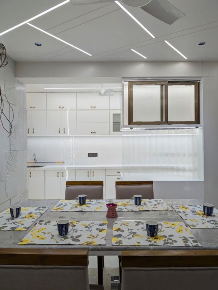 Kitchen, shantigram 3 Bedroom 1285 Sq.Ft. Apartment In Shantigram Ahmedabad 10578529