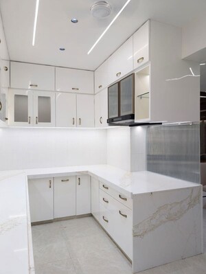 Kitchen in 3 BHK Apartment at Shantigram – for Sale