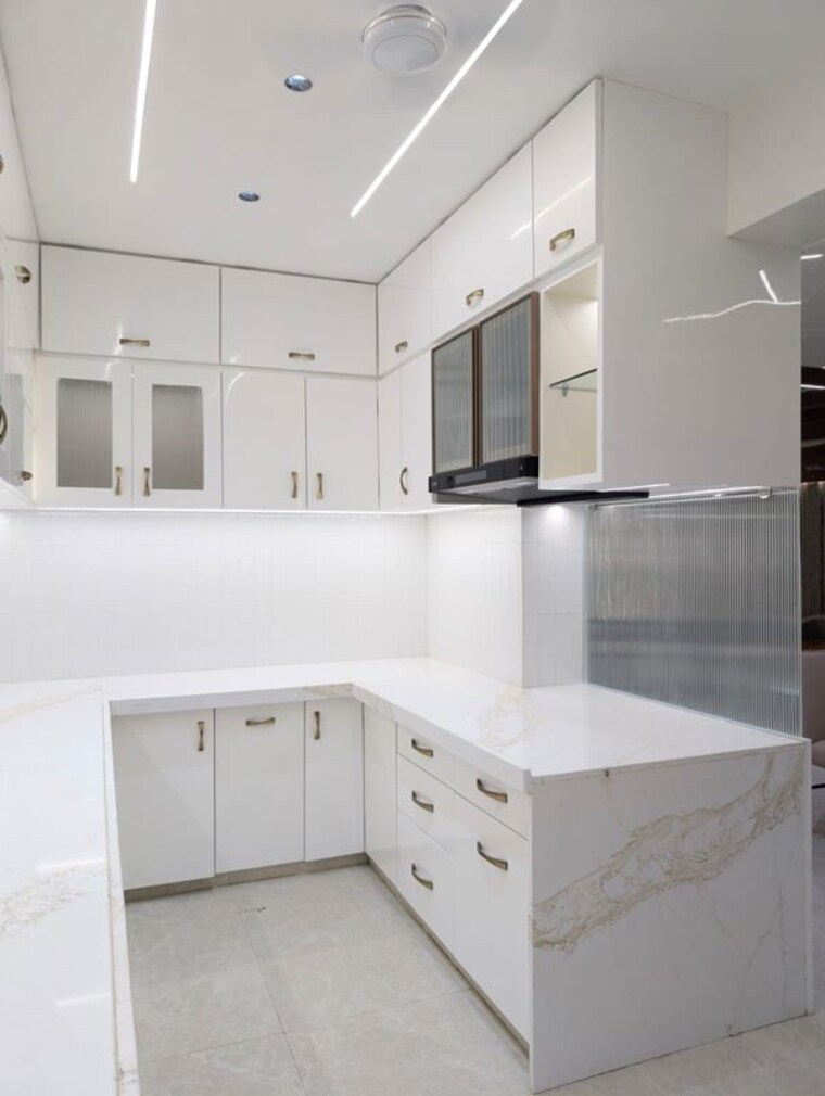 Kitchen, shantigram 3 Bedroom 1285 Sq.Ft. Apartment In Shantigram Ahmedabad 10578529