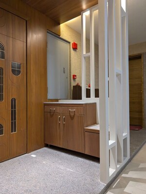 Kitchen in 3 BHK Apartment at Shantigram – for Sale