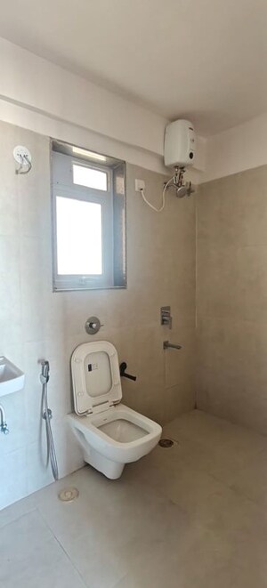 Bathroom in 2 BHK Apartment at Puranik City Reserva, Ghodbunder Road – for Rent