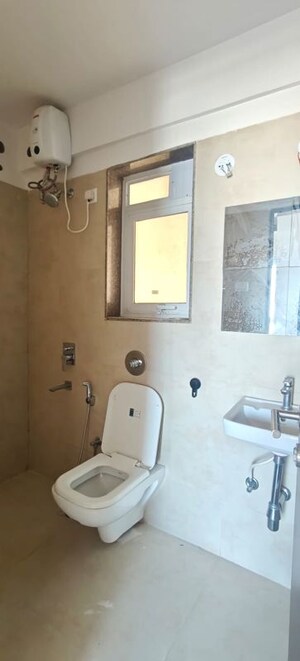 Bathroom in 2 BHK Apartment at Puranik City Reserva, Ghodbunder Road – for Rent