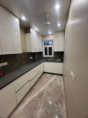 Kitchen in 3 BHK Builder Floor at Naraina – for Rent