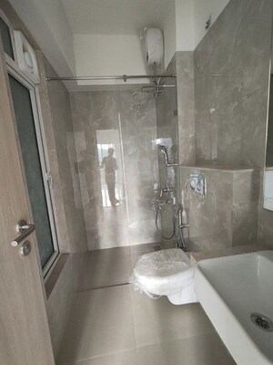 Bathroom in 2 BHK Apartment at L & T Rejuve 360 Tower A, Mulund West – for Rent