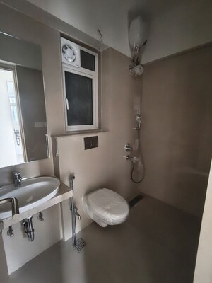 Bathroom in 2 BHK Apartment at L & T Rejuve 360 Tower A, Mulund West – for Rent