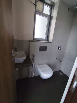 Bathroom in 2 BHK Apartment at Piramal Vaikunth, Balkum Pada – for Rent