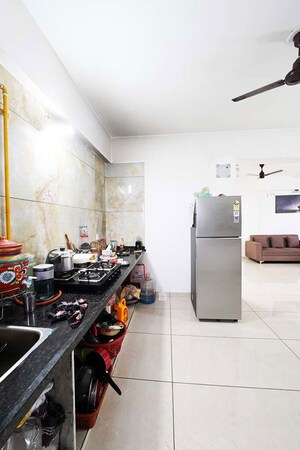 Kitchen in 3 BHK Apartment at Chandkheda – for Sale