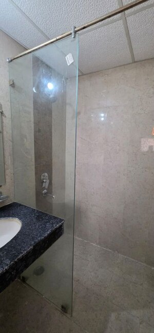 Bathroom in 3 BHK Apartment at Omaxe R2, Gomti Nagar – for Rent