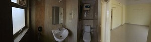 Bathroom in 3 BHK Apartment at Omaxe R2, Gomti Nagar – for Rent