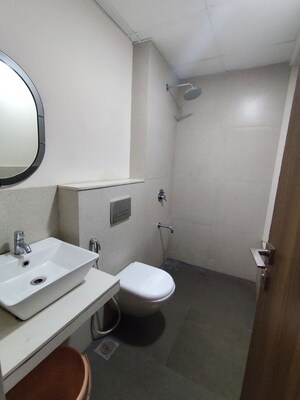 Bathroom in 2 BHK Apartment at Piramal Vaikunth, Balkum Pada – for Rent