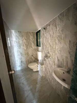 Bathroom in 2 BHK Apartment at Harishree Residency, Ambernath West – for Rent