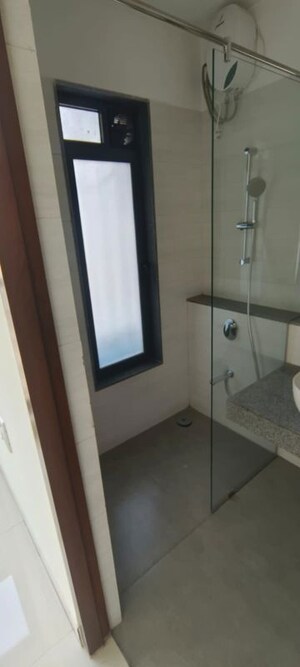 Bathroom in 2 BHK Apartment at Dynamix Divum, Malad East – for Rent