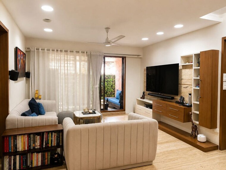 Living Room, khar west 3 Bedroom 1100 Sq.Ft. Apartment In Khar West Mumbai 10578669
