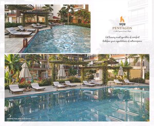 2 BHK Builder Floor – Exterior View View at Kudasan - for Sale