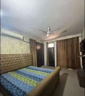 Bedroom in 2 BHK Apartment at Jaipurias Sunrise Greens Zirakpur, Vip Road – for Rent