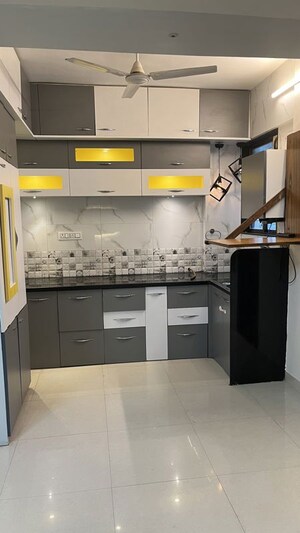 Kitchen in 1 BHK Apartment at Mohan Nagar Co Op Society – for Rent